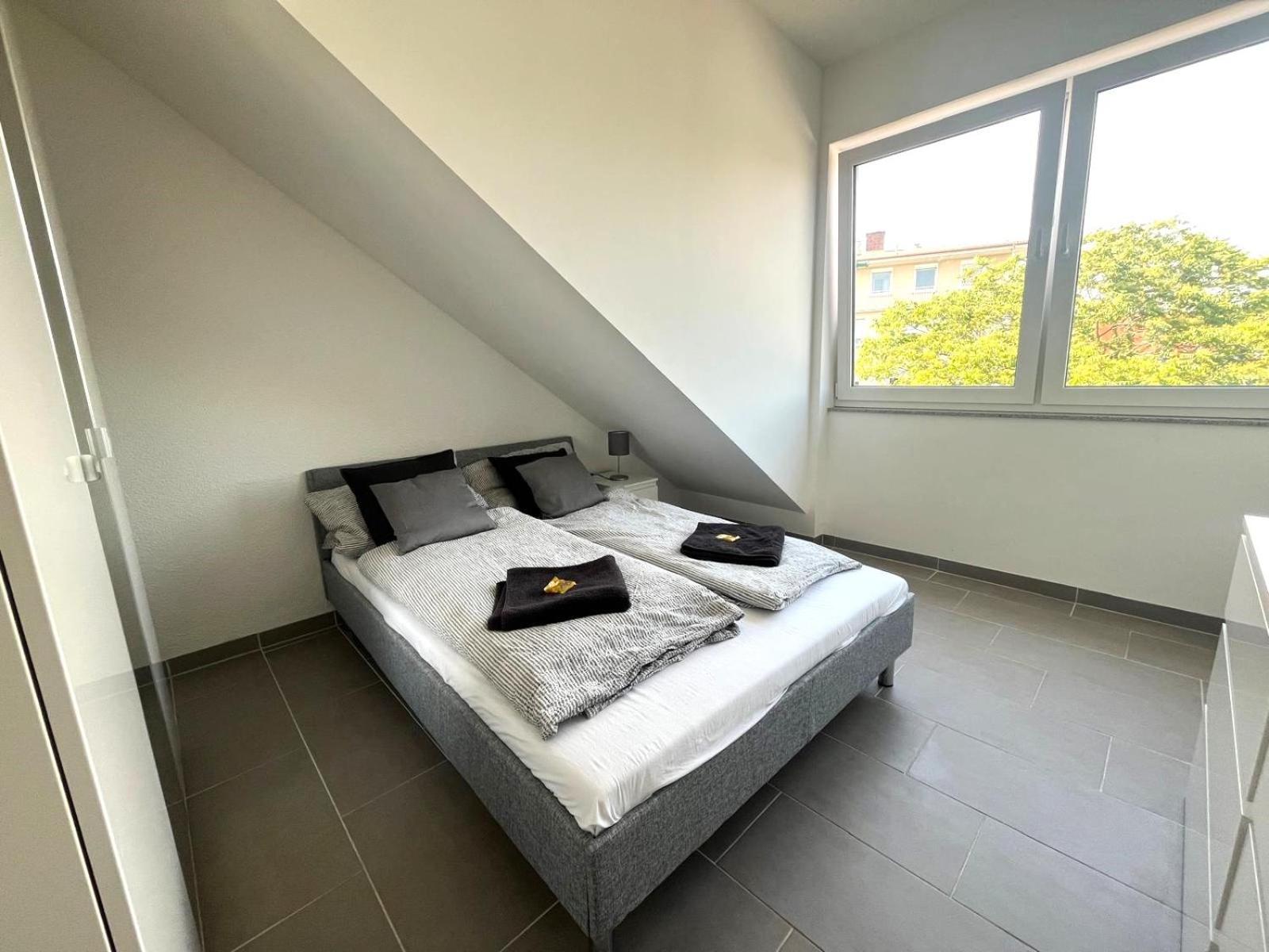 Simplex Apartments Am Europaplatz Карлсруе Стая снимка