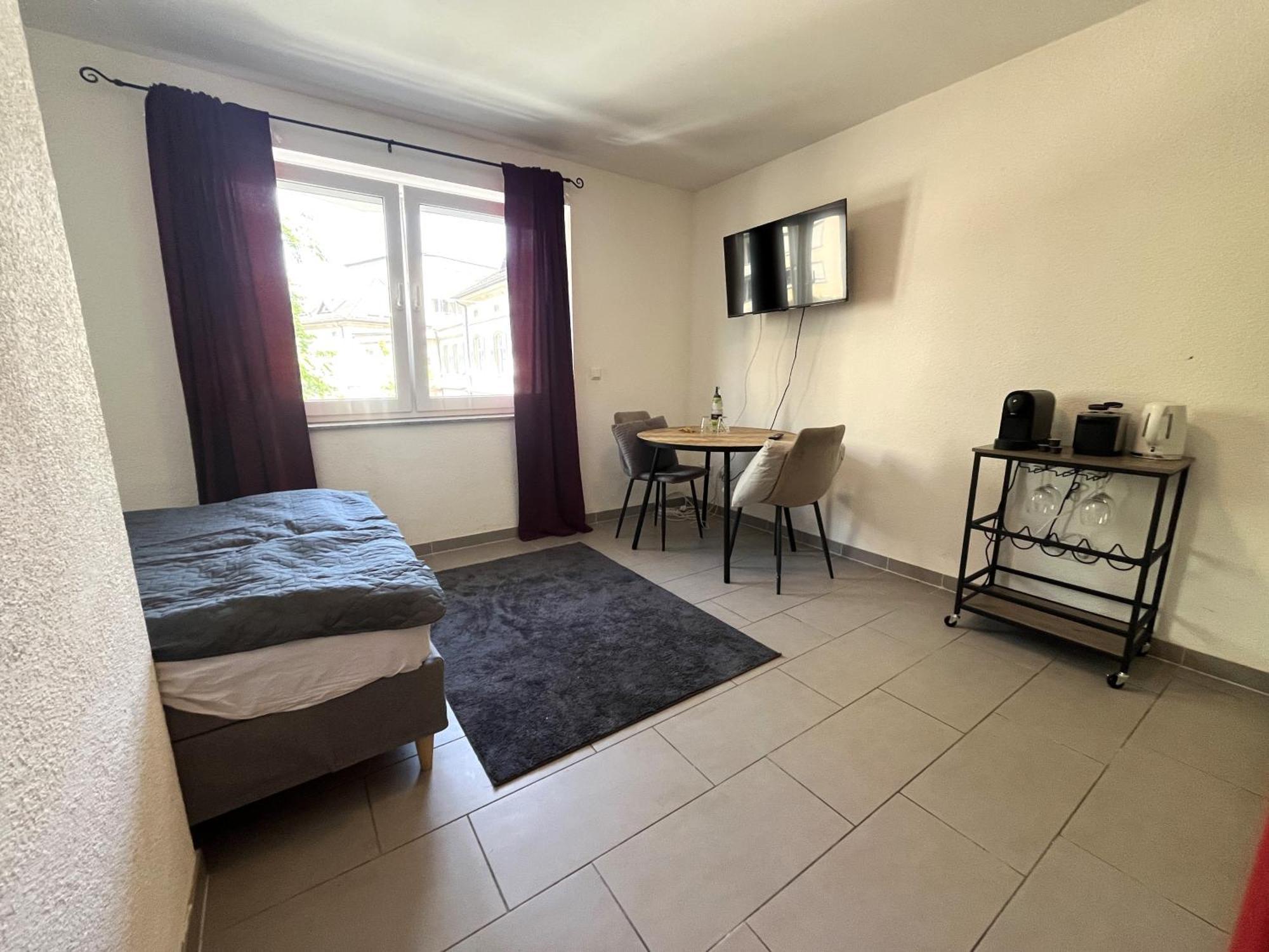 Simplex Apartments Am Europaplatz Карлсруе Стая снимка