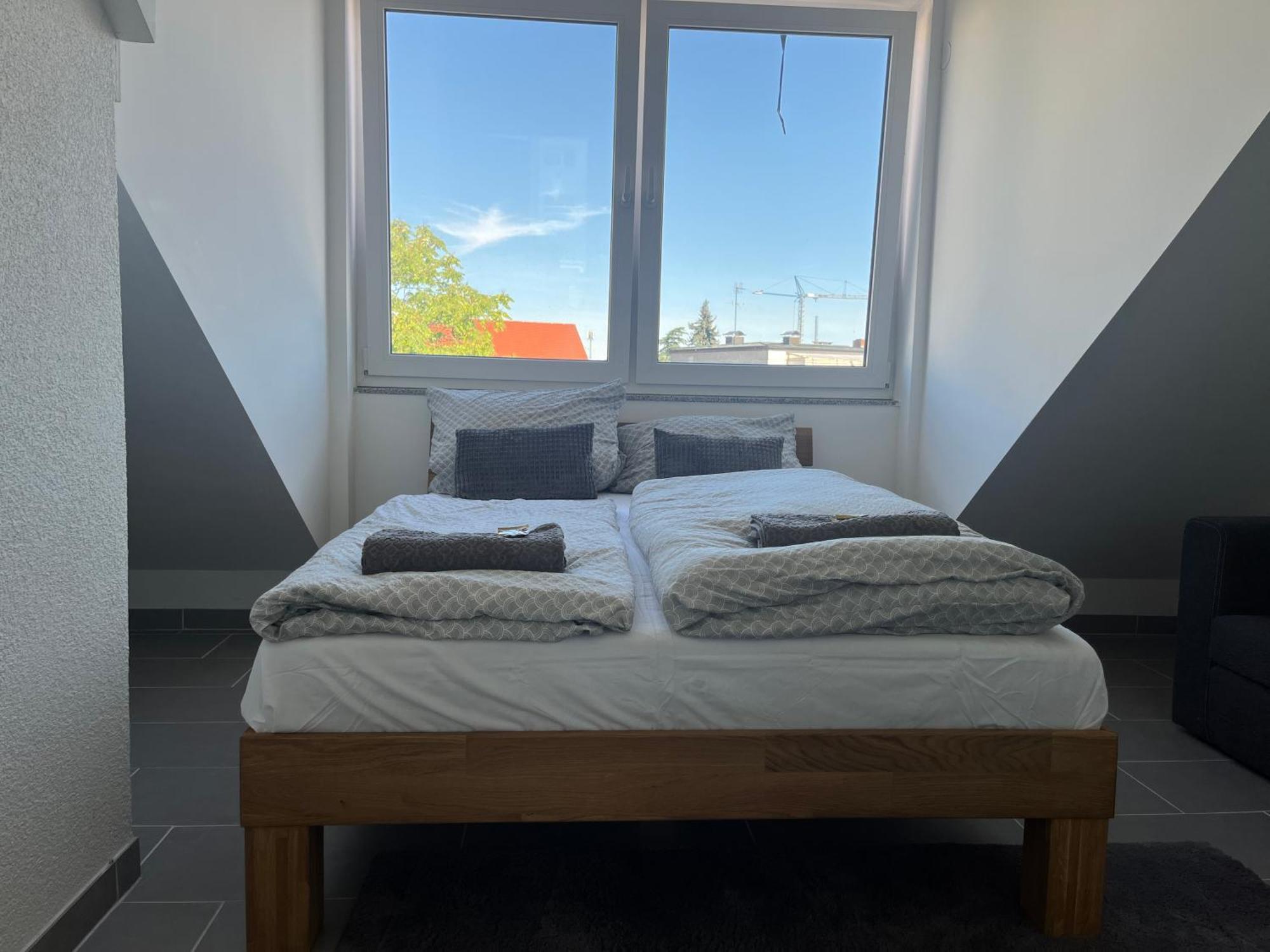 Simplex Apartments Am Europaplatz Карлсруе Стая снимка