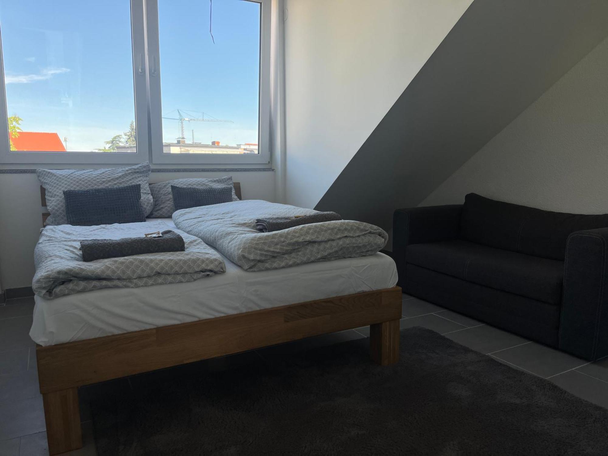 Simplex Apartments Am Europaplatz Карлсруе Стая снимка