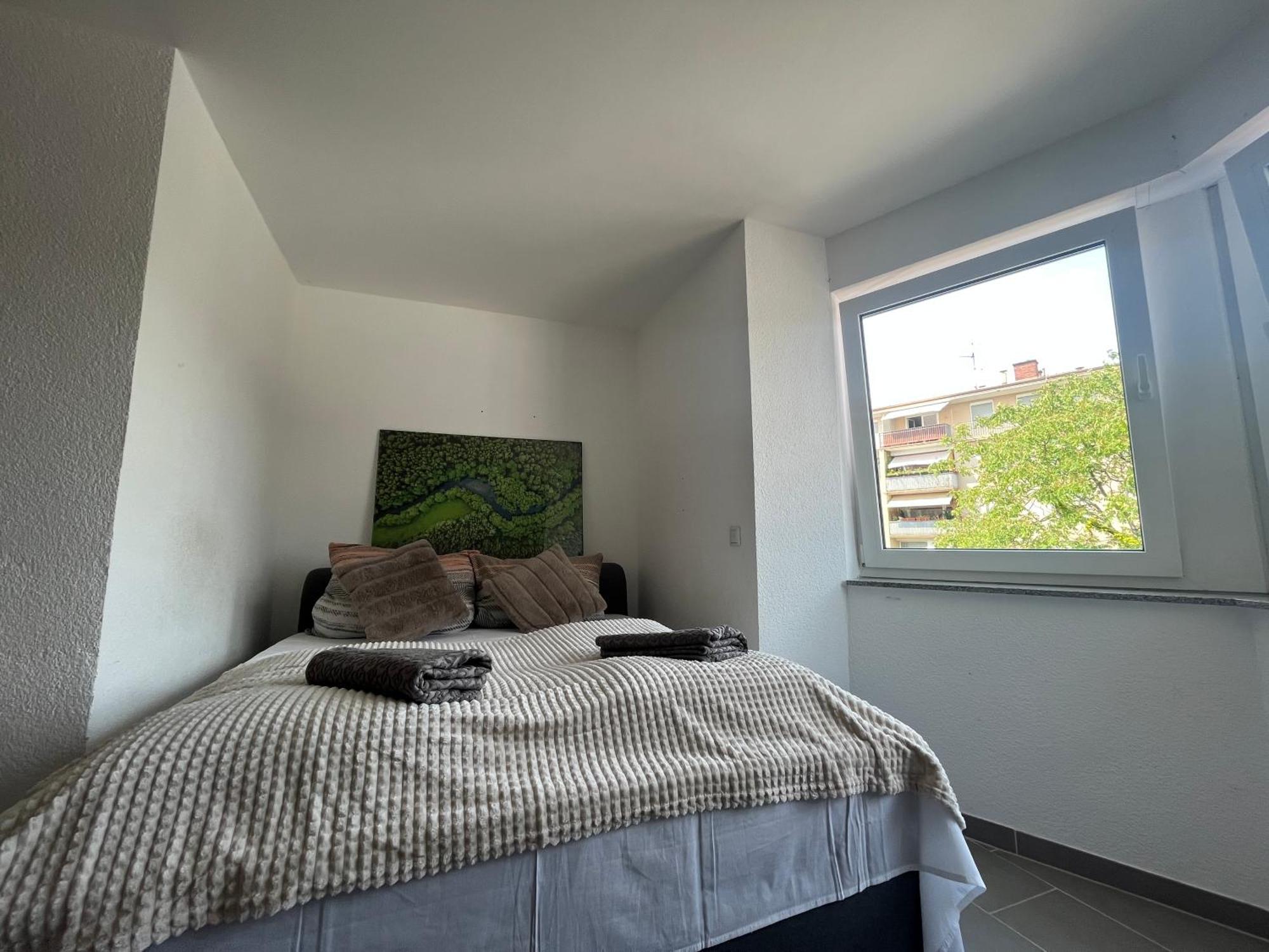 Simplex Apartments Am Europaplatz Карлсруе Стая снимка