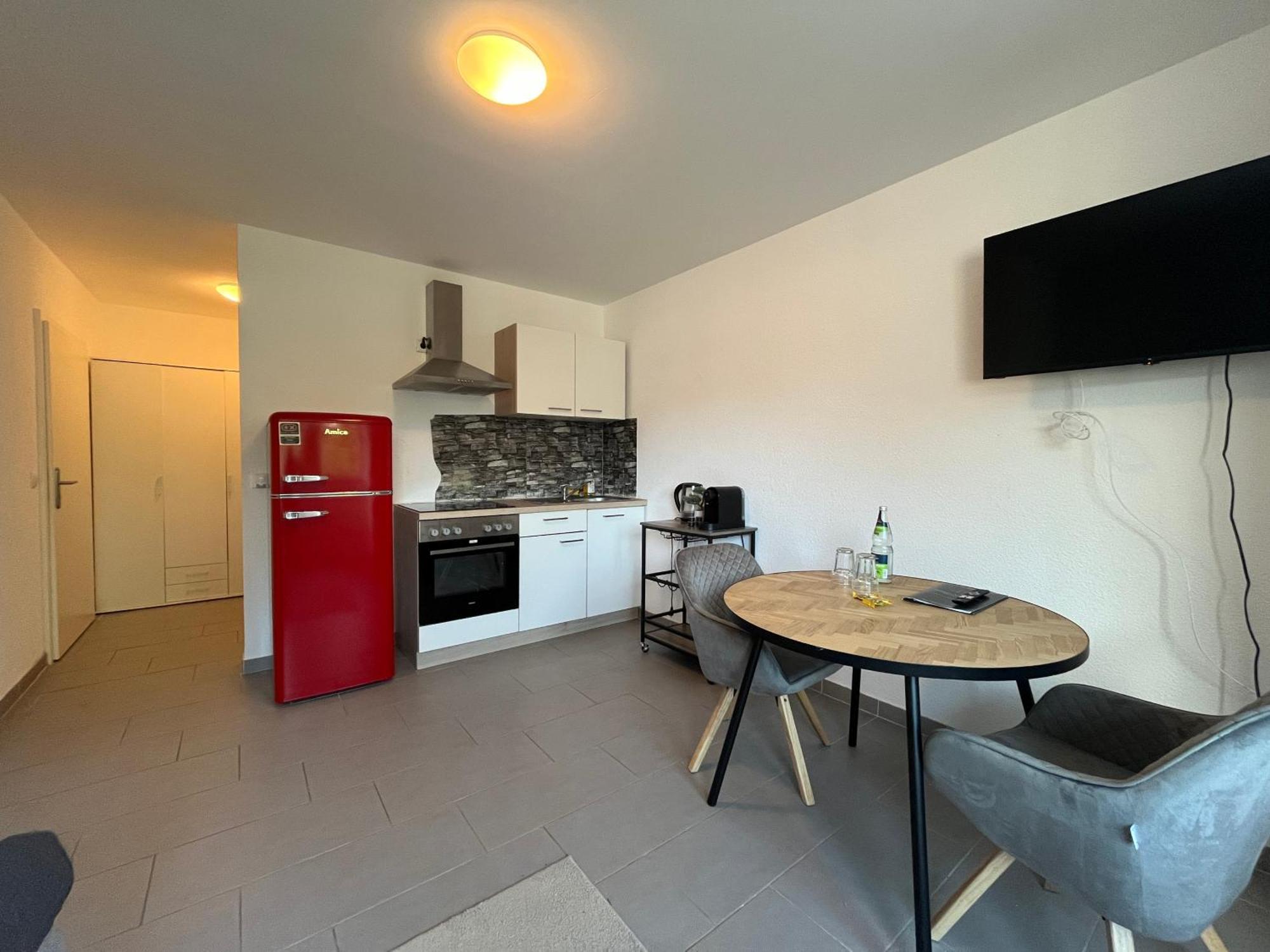 Simplex Apartments Am Europaplatz Карлсруе Стая снимка