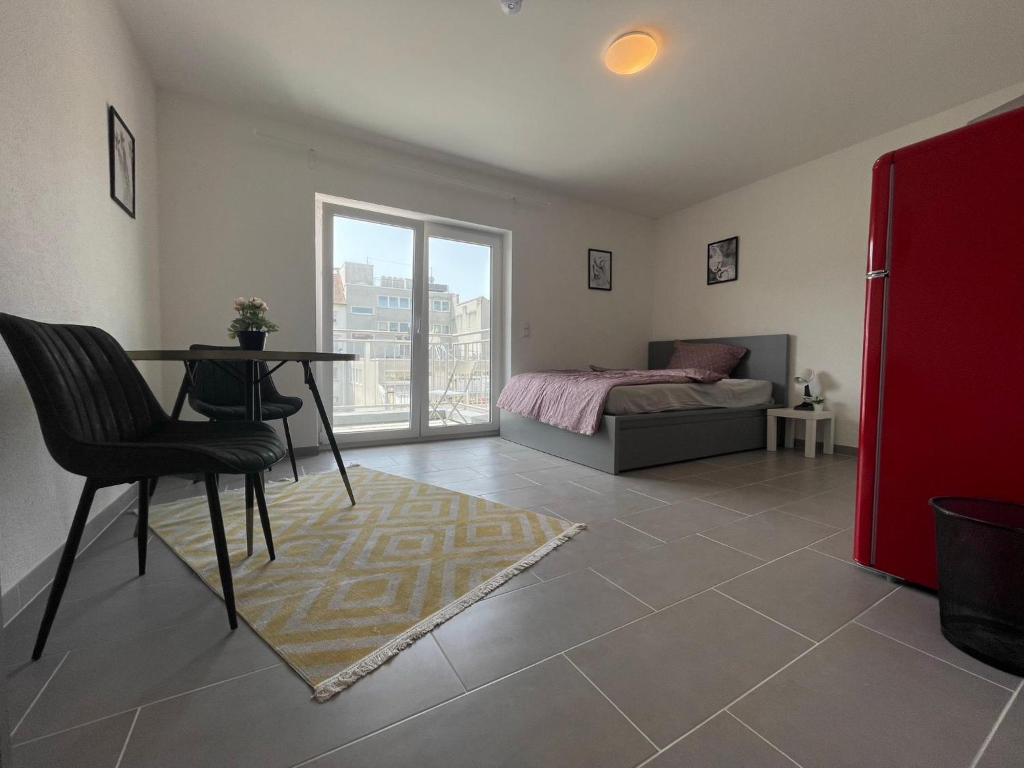 Simplex Apartments Am Europaplatz Карлсруе Стая снимка