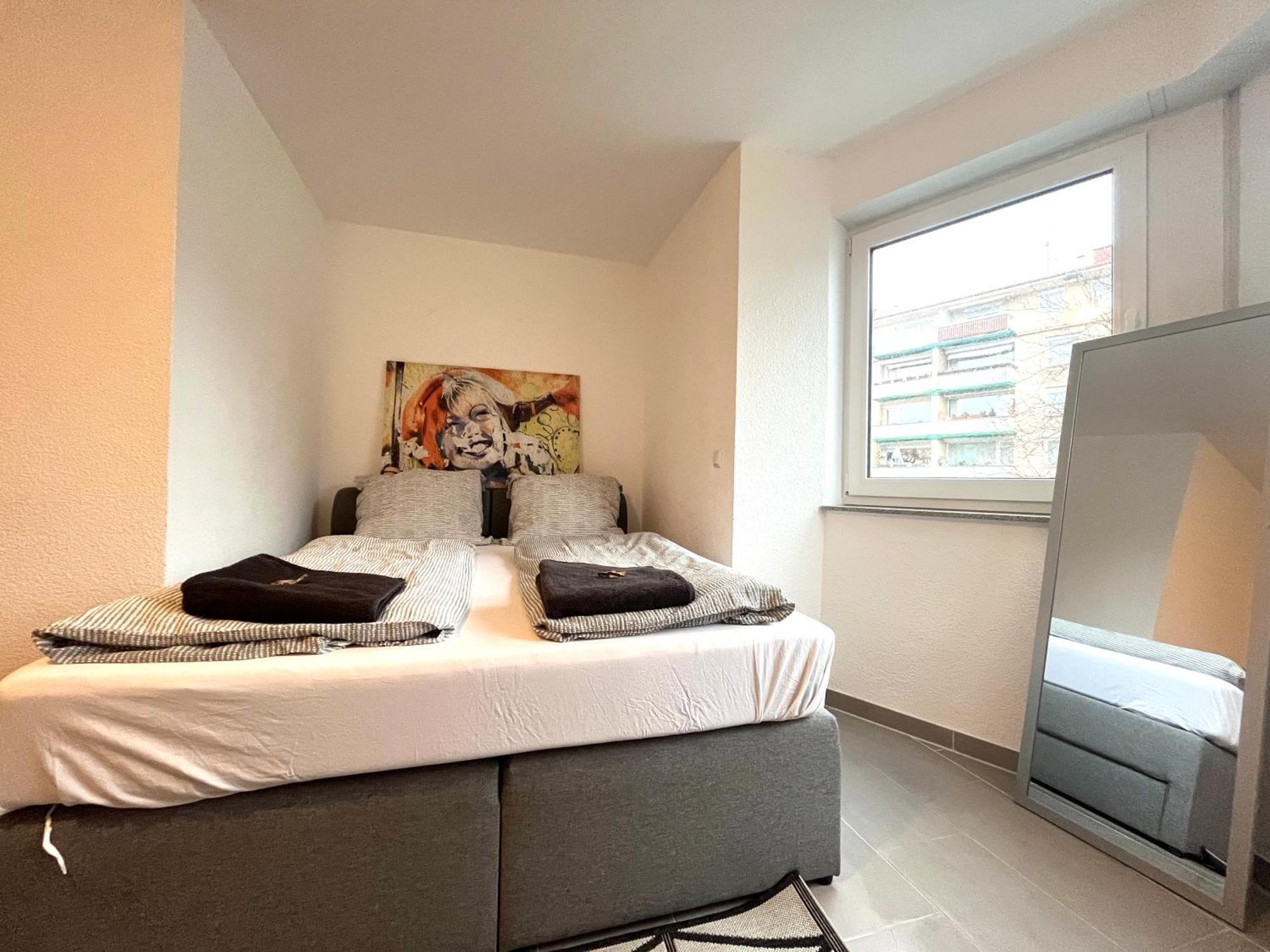 Simplex Apartments Am Europaplatz Карлсруе Стая снимка