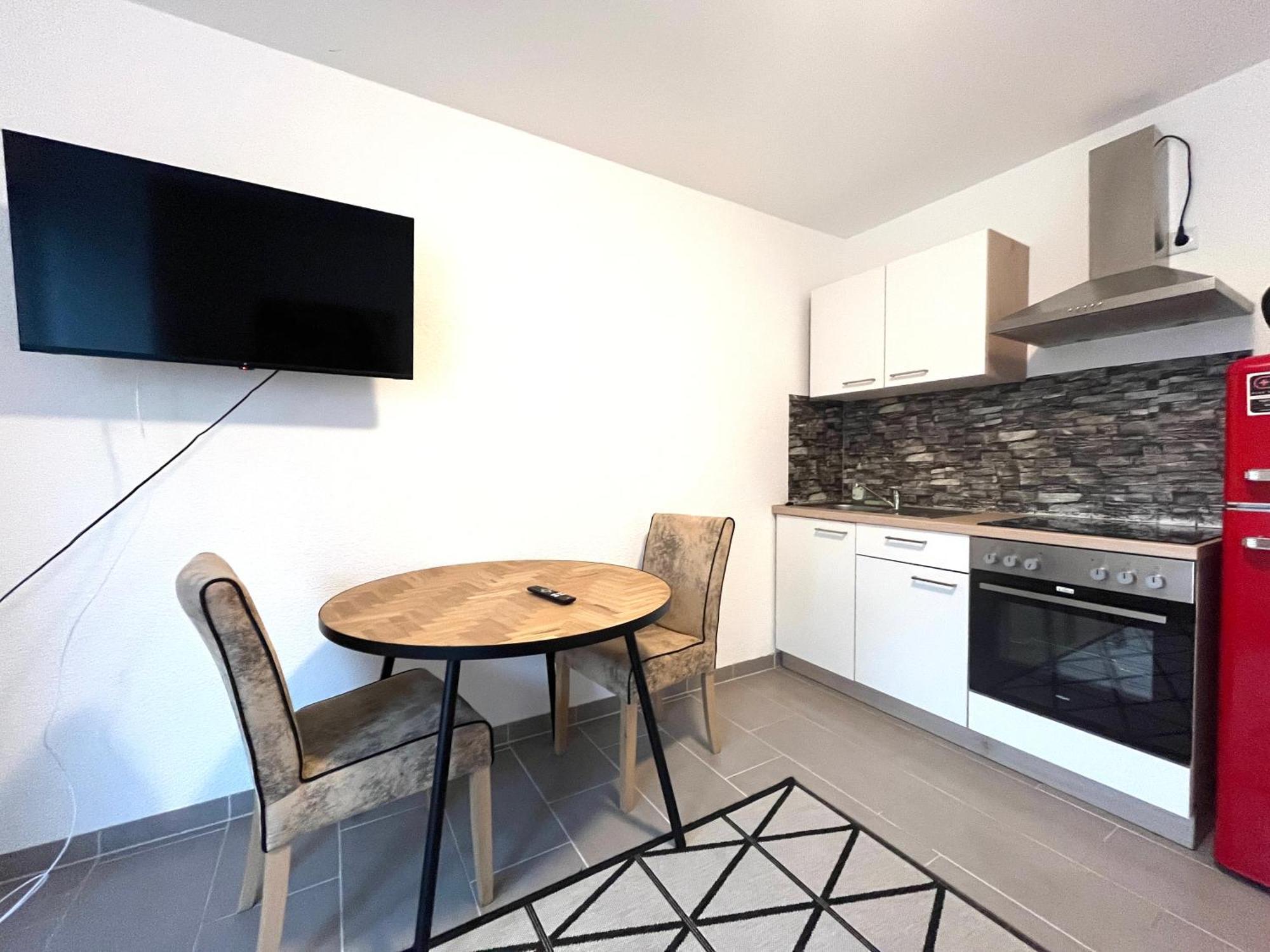 Simplex Apartments Am Europaplatz Карлсруе Стая снимка