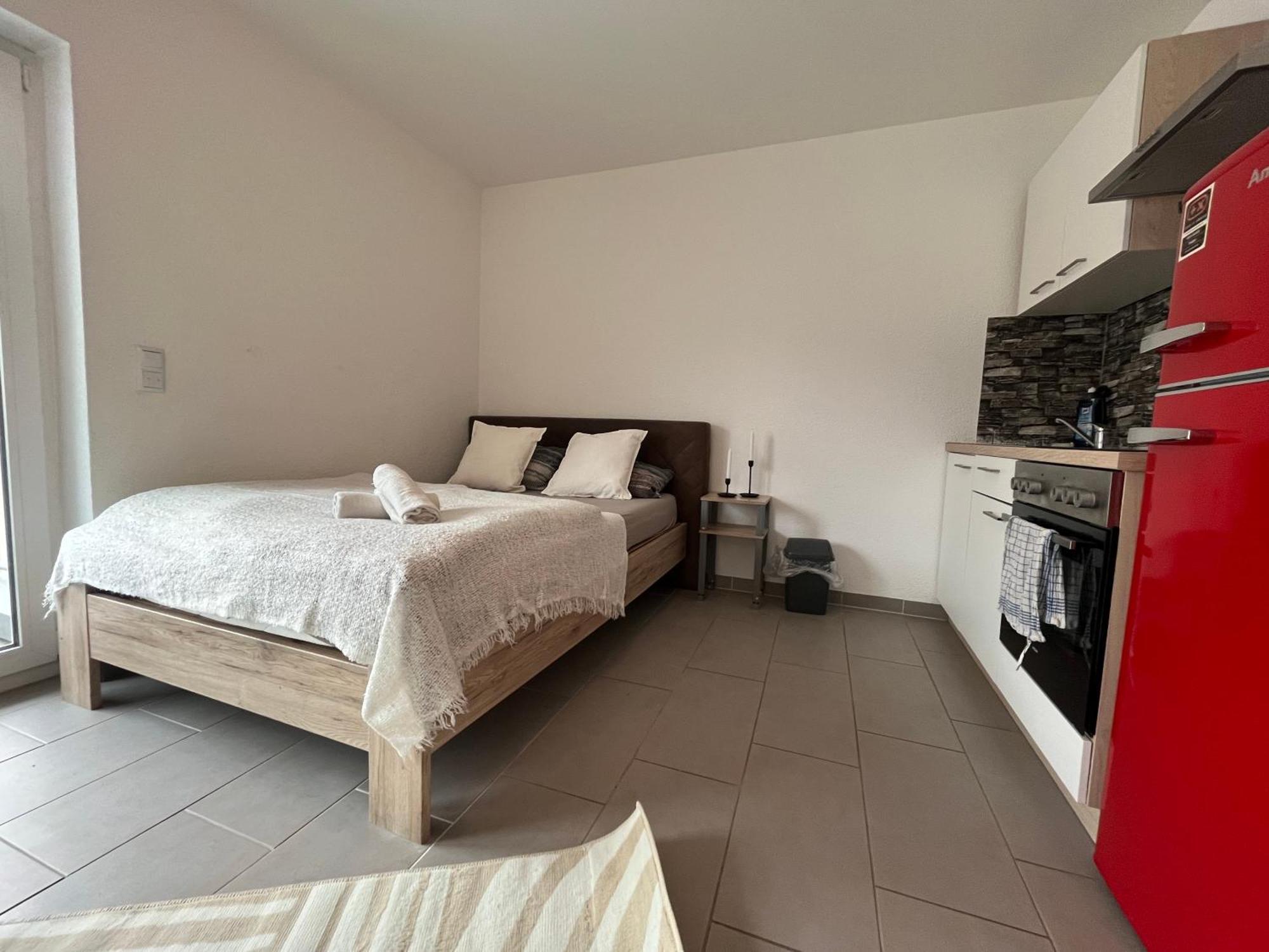 Simplex Apartments Am Europaplatz Карлсруе Стая снимка