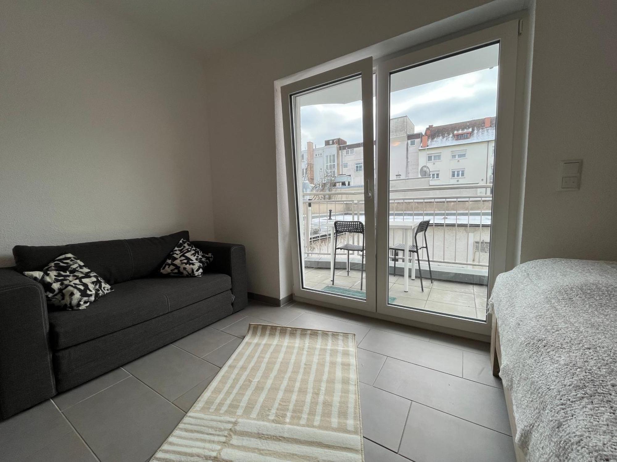 Simplex Apartments Am Europaplatz Карлсруе Стая снимка