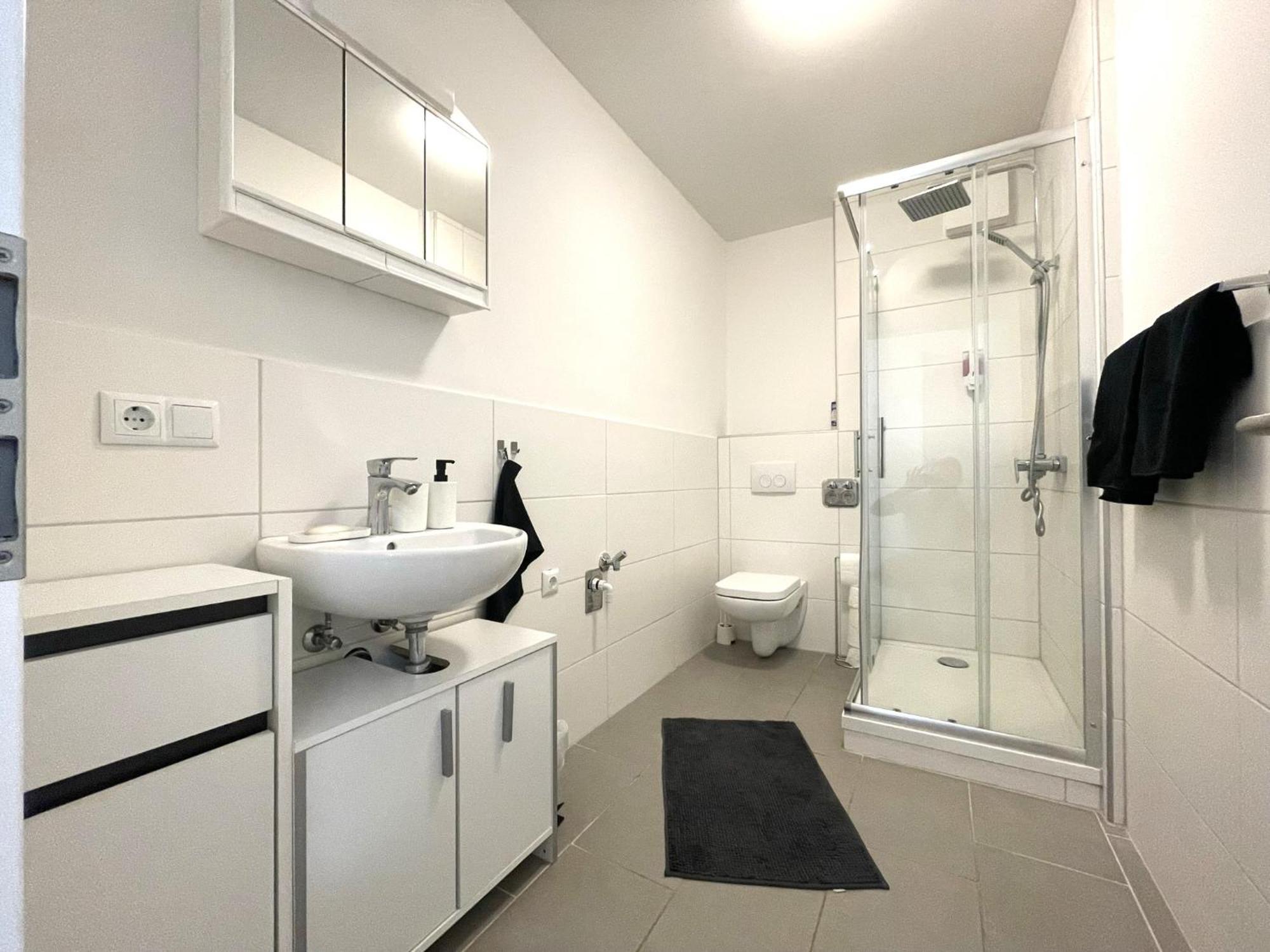 Simplex Apartments Am Europaplatz Карлсруе Стая снимка